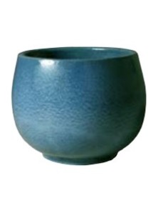 Bol Danang 53 Azul | Bol decorativo grande para jardín e interior


