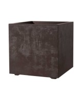 Maceta Cubo Millenium RA 39 cm Browns  Diseño Moderno y Resistente

