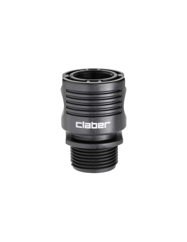 Conector automático con rosca 3/4" CLABER | Riego rápido y sin fugas

