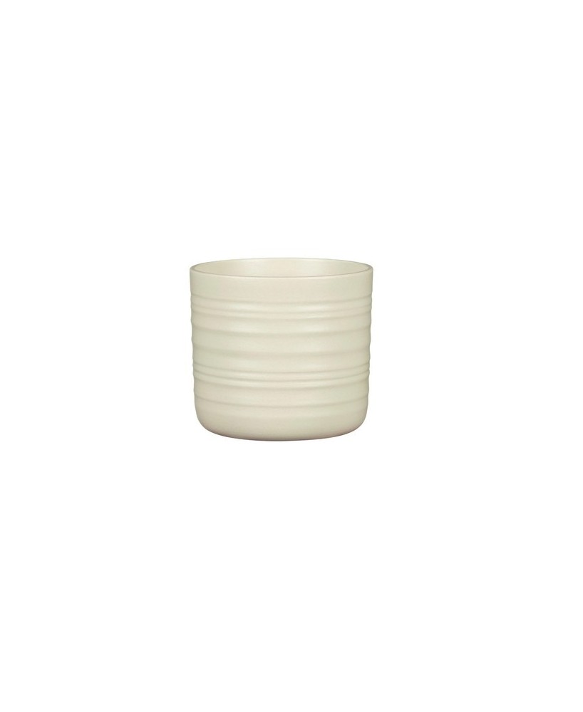 Maceta Cache Verde Silent 12 cm | Diseño moderno y elegante en cerámica

