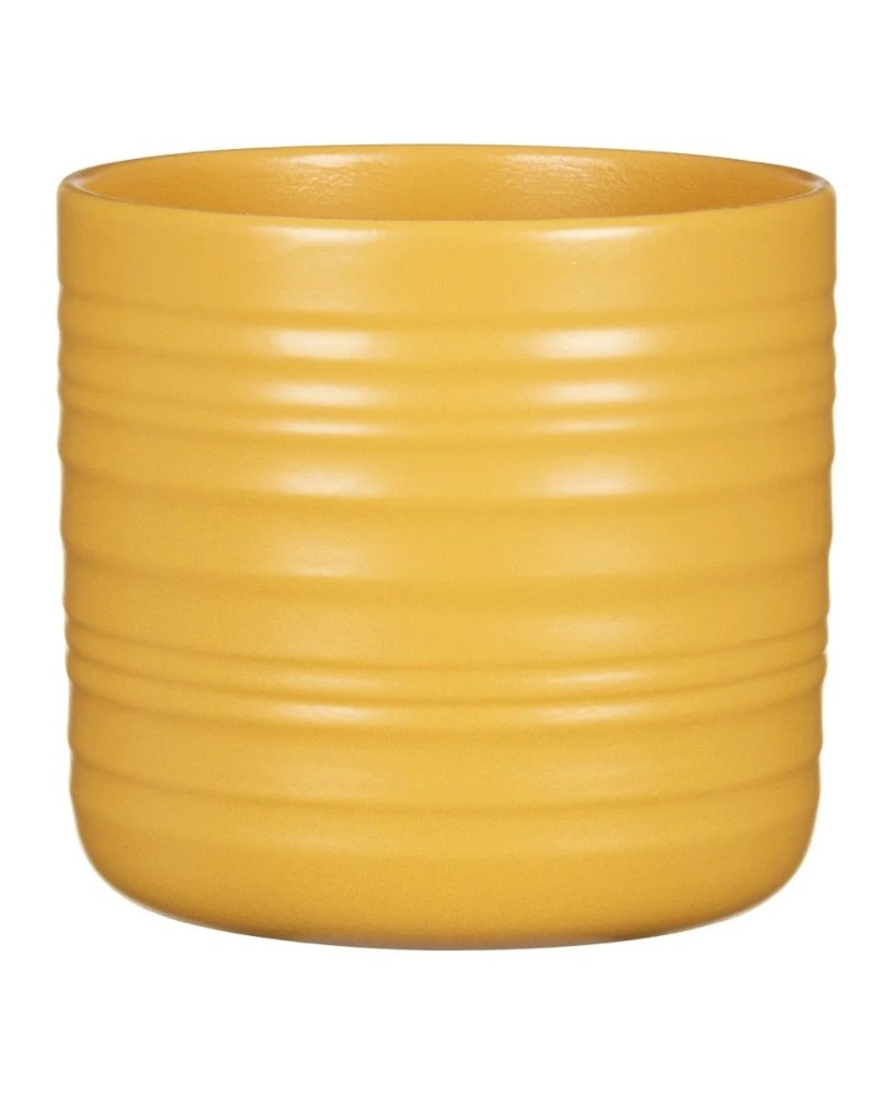 Maceta Cache Curcuma 17 cm | Diseño elegante y natural para interiores y exteriores

