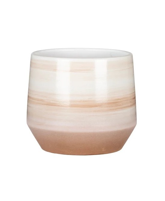 Maceta Cache Sunstone 786/13CM | Maceta Terracota para Plantas Pequeñas y Medianas

