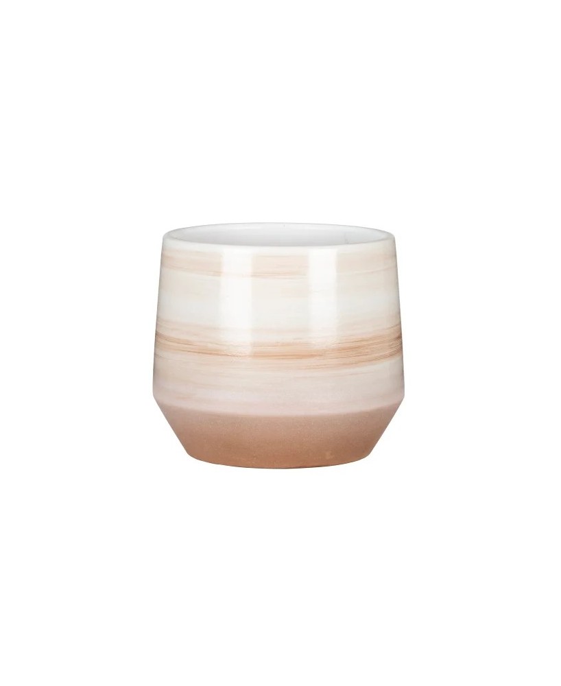 Maceta Cache Sunstone 786/13CM | Maceta Terracota para Plantas Pequeñas y Medianas

