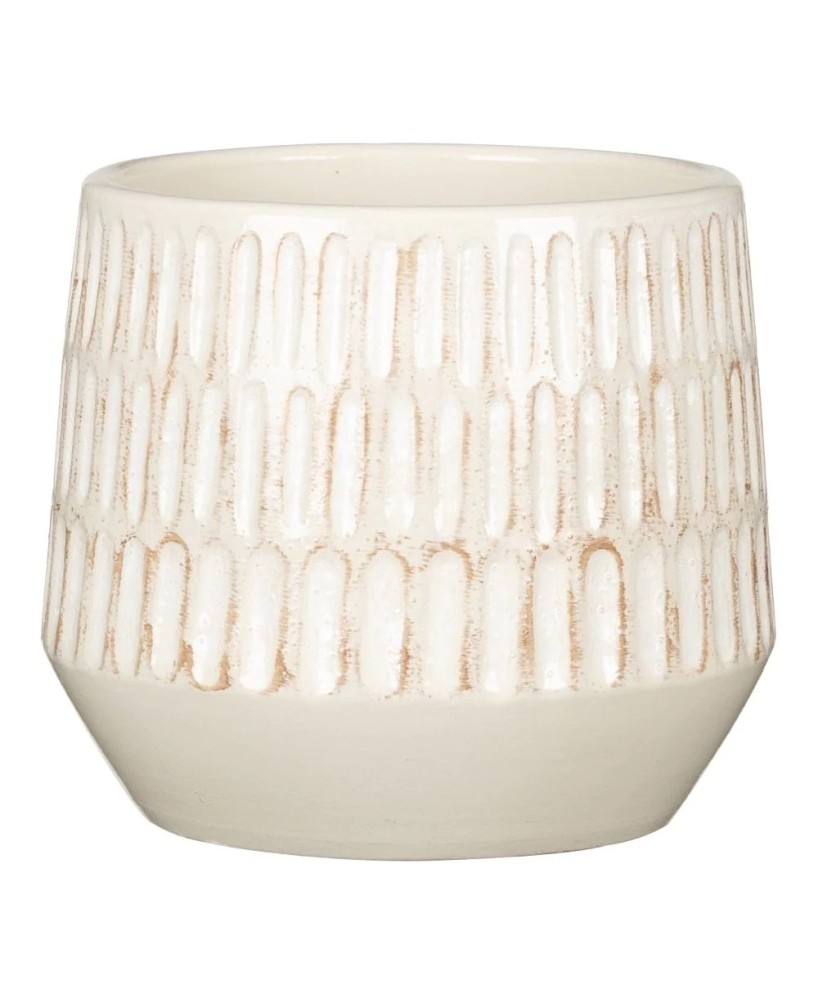 Maceta Cache Opale 12 cm | Diseño opalescente elegante y duradero - Endanea Garden

