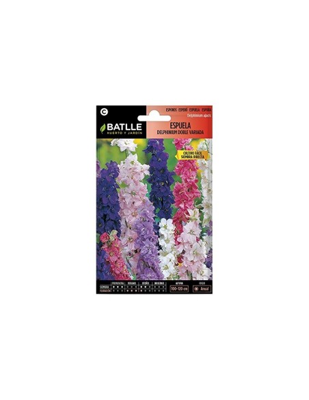 SEMILLA ESPUELA DELPHINIUM DOBLE BATLLE