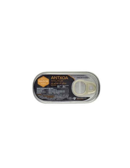ANCHOAS CANTABRICO MAISOR AC. OLIVA LATA 29G