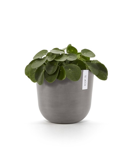 Tiestos Oslo 35 Taupe  Elegante Macetero para Jardín y Terraza | Endanea Garden

