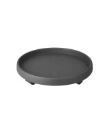 PLATO CON RUEDAS UNIVERSAL 30 CM ANTRACITA