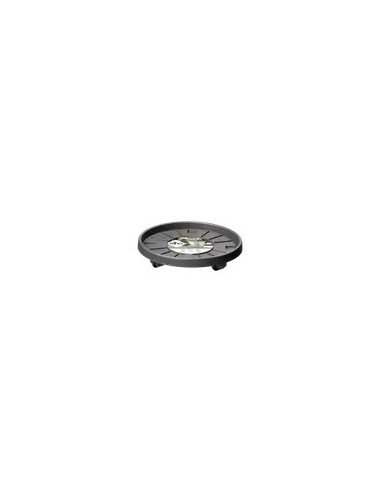 PLATO CON RUEDAS UNIVERSAL 35CM ANTRACITA