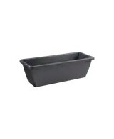 Jardinera Barcelona 70 cm Antracita | Decoración Moderna para Terrazas y Balcones | Endanea Garden