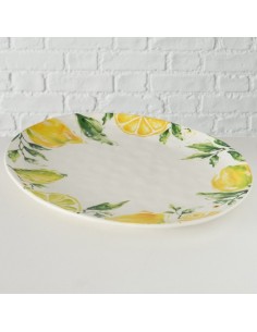 PLATO OVAL LEMONY W31CM 2