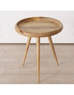 MESA HERVE 58CM MARRON