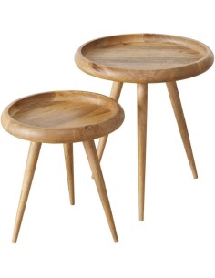 MESA HERVE 58CM MARRON 2