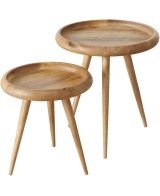 MESA HERVE 58CM MARRON