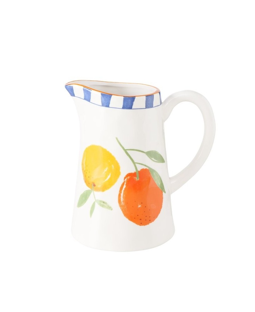 JARRA MOTIVO FRUTAS 1250ML H22CM
