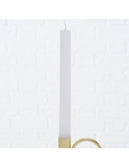 VELA CONICA MELIA H20XD2,2CM PARAFFIN BLANCO