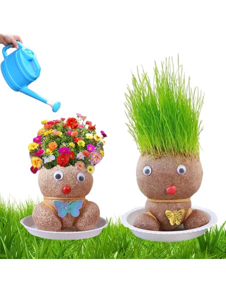Muñeco Crece Pelo Mr Bart Graskop M11 Marrón | Endanea Garden