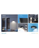 GZ LED APLIQUE SOLAR ONIX 1000LM 40K. S4