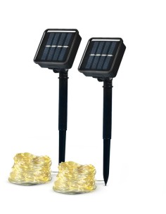 GZ LED GUIRNALDA SOLAR CINTIA 27K 1+1