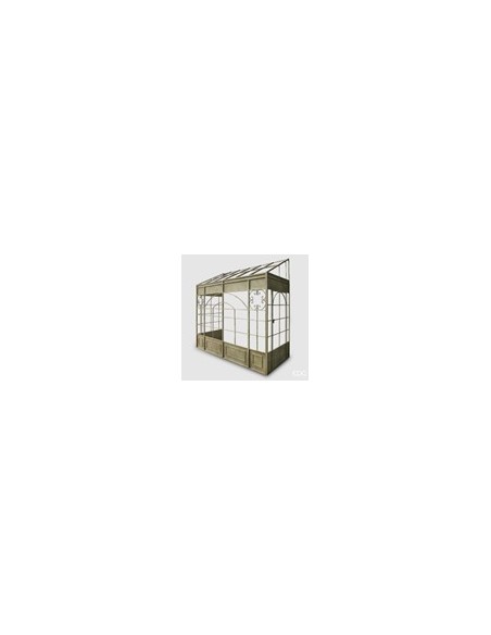 INVERNADERO PARA JARDIN PARED-