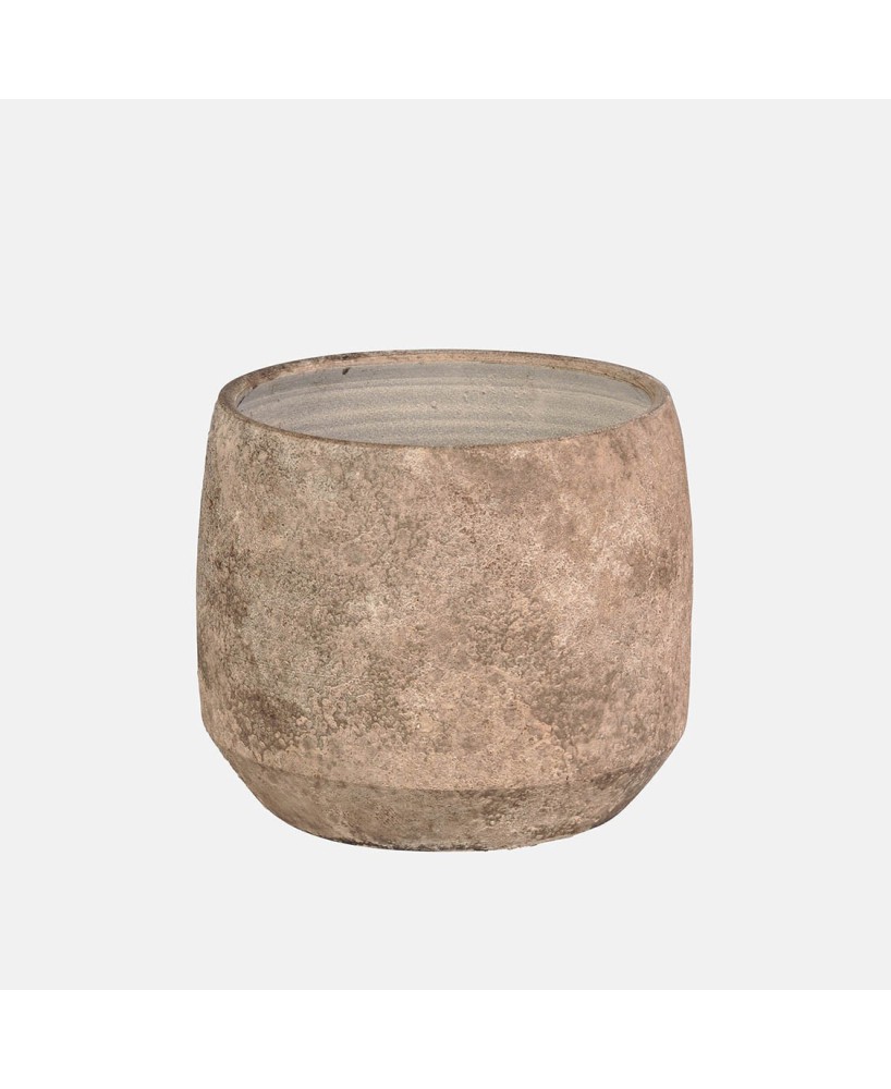 MACETA GREA 25X23CM TAUPE