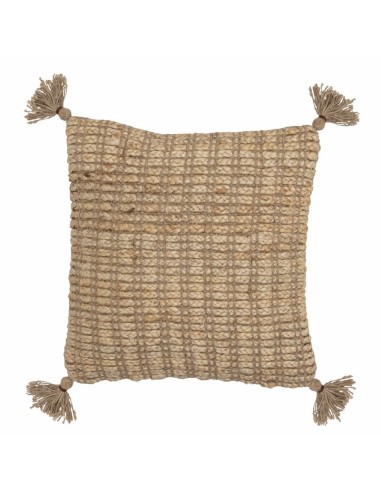COJIN FELINA NATURE JUTE L45XW45CM
