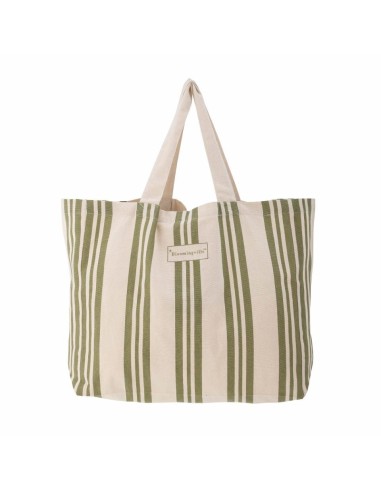 BOLSA DE COMPRAS TRINA VERDE ALGODON