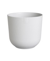 Maceta Jazz Redonda Blanco Sedoso 35 cm  Elegancia y Estilo para tu Hogar o Terraza

