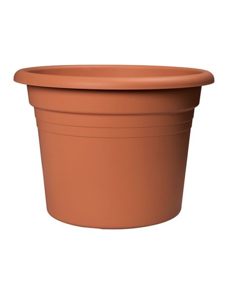 Maceta Original 19 cm Tierra - Estilo Natural y Elegante para Plantas Pequeñas en Interiores y Exteriores