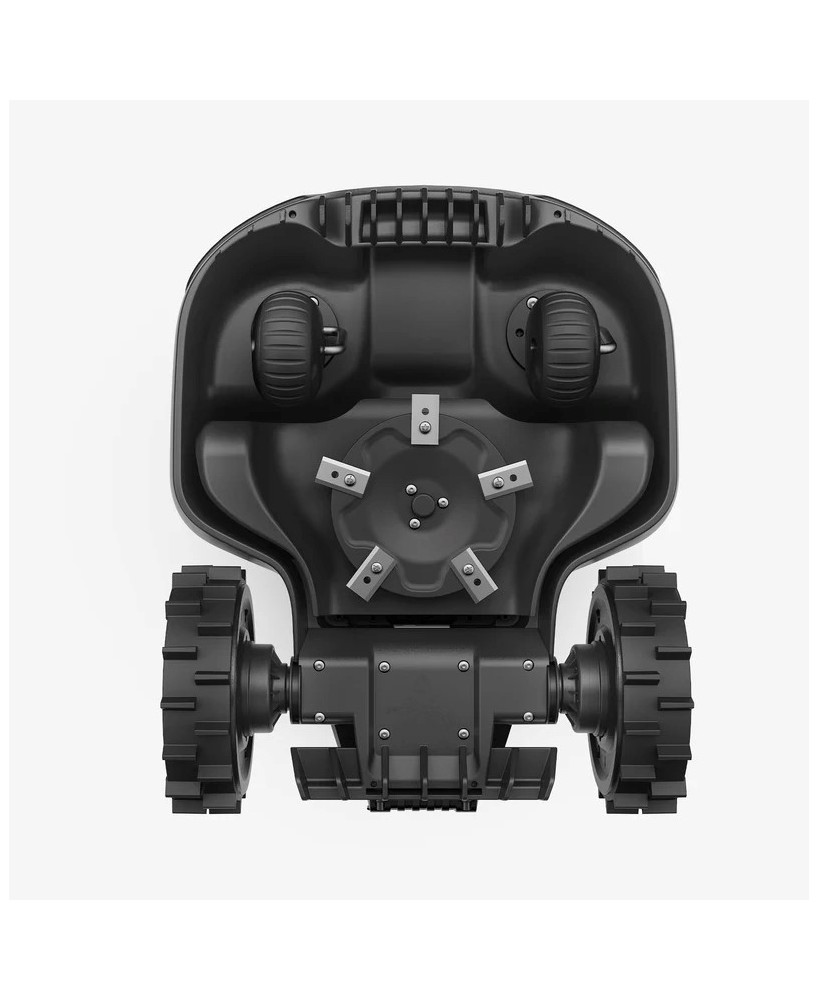 2 Cuchillas De Repuesto Para Robot Cortacésped LUBA 1 AWD Y 2 AWD - Plástico Negro, Medidas 170x16.9mm, Compatibles Hasta 2024