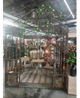 INVERNADERO PARA JARDIN RUSTICO-