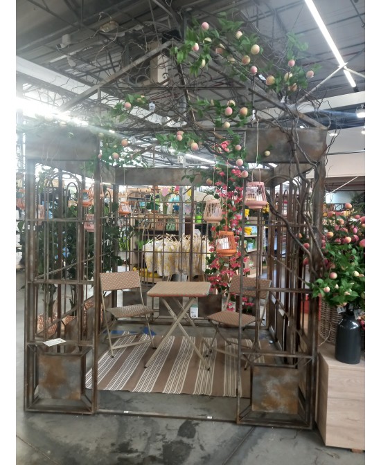 INVERNADERO PARA JARDIN RUSTICO-