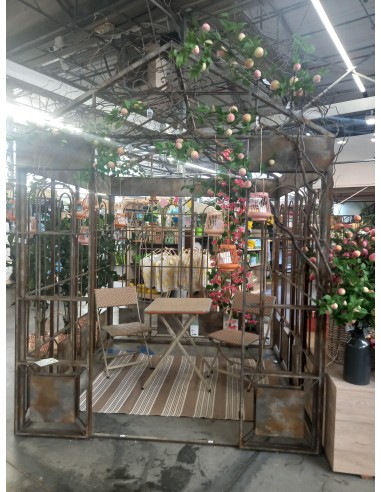 INVERNADERO PARA JARDIN RUSTICO-