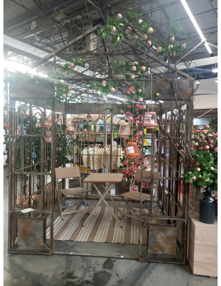 INVERNADERO PARA JARDIN RUSTICO-