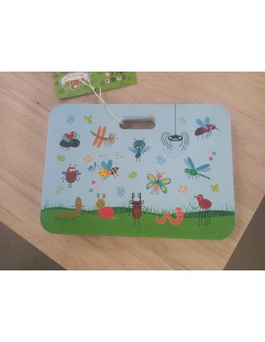 ALMOHADILLA ARRODILLARSE NIÑOS INSECTOS
