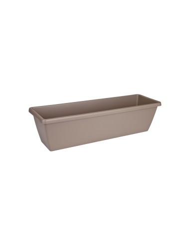 Jardinera Barcelona XL 80 cm Taupe | Amplia y Elegante para Exteriores e Interiores | Endanea Garden