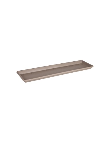 Plato Barcelona XL Saucer 60 cm Taupe | Ideal para Jardineras Barcelona XL | Endanea Garden

