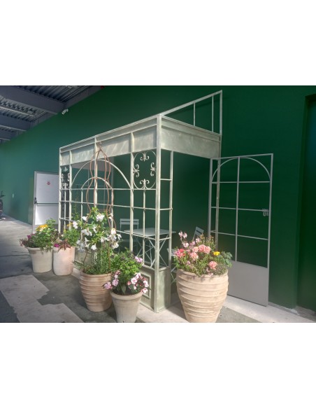 INVERNADERO PARA JARDIN PARED-
