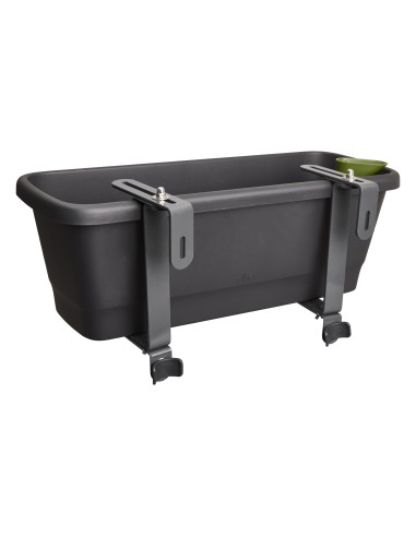 Ganchos Universales para Balcón Negro  Soporte seguro para macetas

