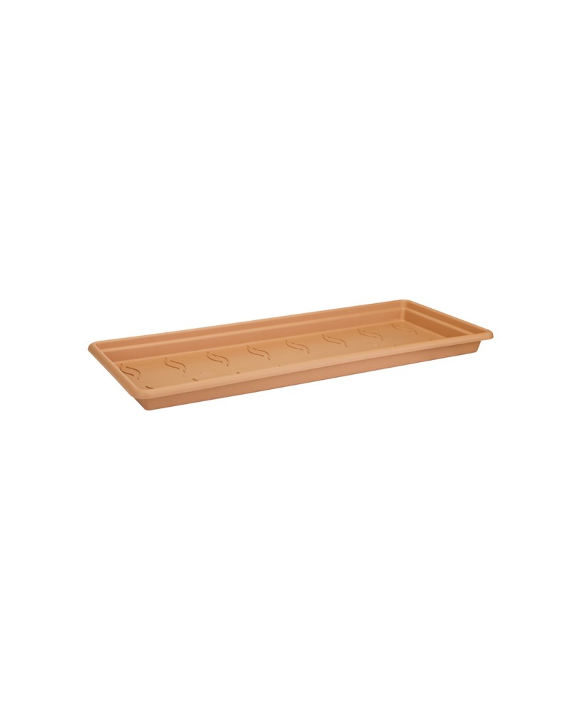 Bandeja G.B. Rectangular XXL 80CM Terra | Organiza y Protege tus Macetas | Endanea Garden

