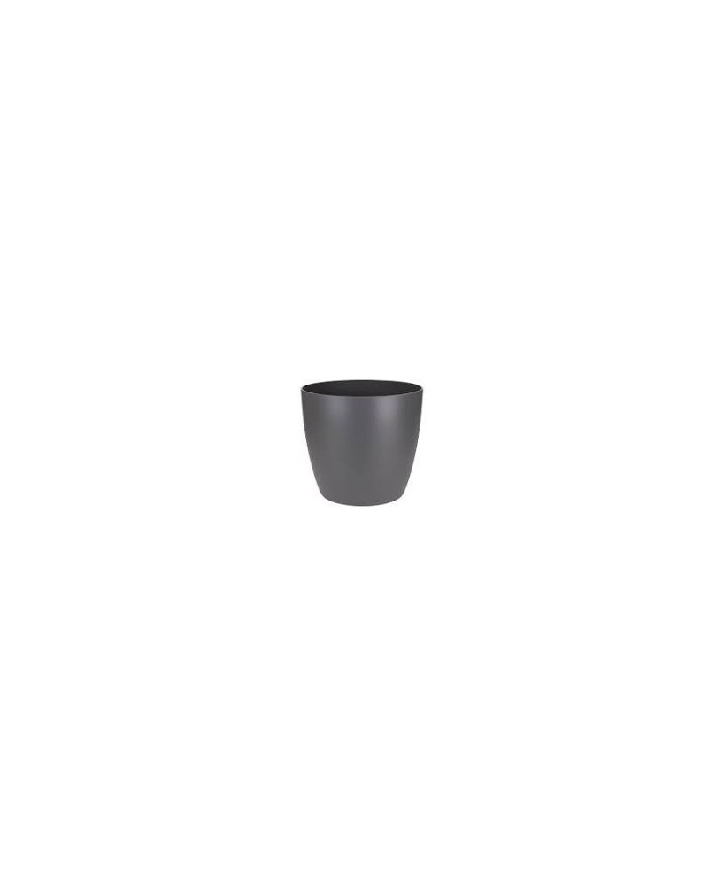 Maceta Brussel Redonda Mini 9,5 cm Antracita  Perfecta para Suculentas y Plantas Pequeñas | Endanea Garden

