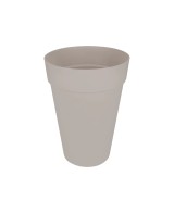 Maceta Greenville Redondo 35cm Gris elegante y funcional para interiores y exteriores