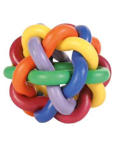 PELOTA NUDO MULTICOLOR 10CM