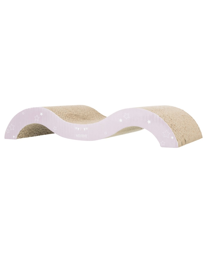 ONDA RASCADORA JUNIOR 38X7X18CM LILA CLARO/M