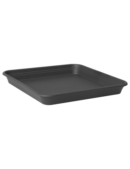 PLATO CUADRADO UNIVERSAL 20CM ANTRACITA