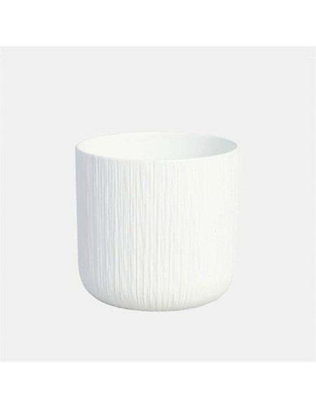 Maceta Sita Air Blanco 11x11.5 cm | Cerámica Elegante para Plantas de Interior

