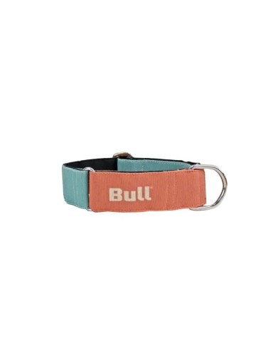 BULL COLLAR GALGO NARANJA-TURQUESA T-M