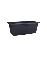 Jardinera G.B. Rectangular XXL 60 cm Negro | Maceta Moderna y Funcional para Jardín y Terraza | Endanea Garden