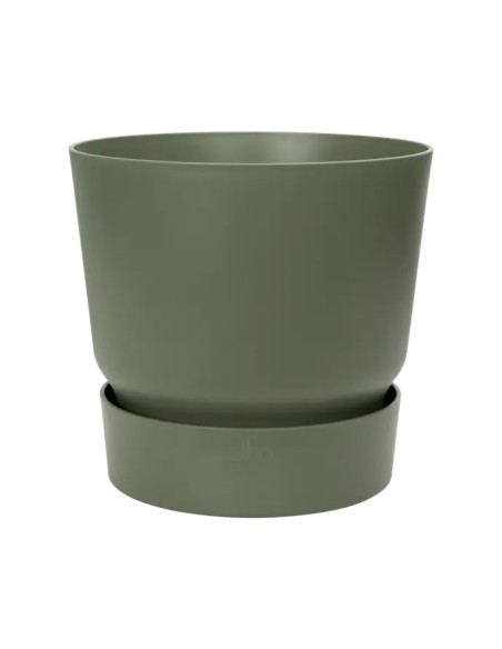 MACETA GREENVILLE REDONDO 30CM VERDE