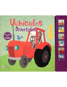 Libro Vehículos Divertidos para Niños | Aprendizaje y Diversión